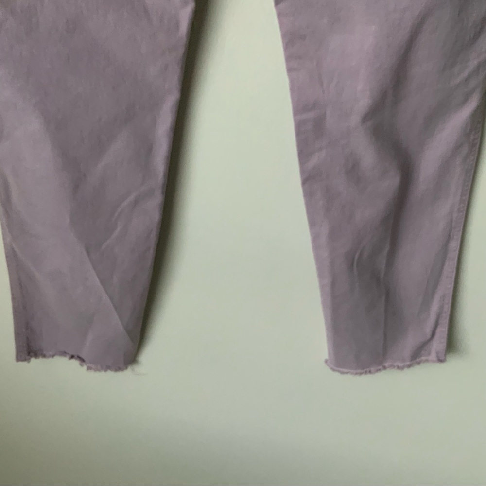 NILI LOTAN Jenna Pants Cropped Lavender Lilac Purple Size 6 - Picture 8 of 13